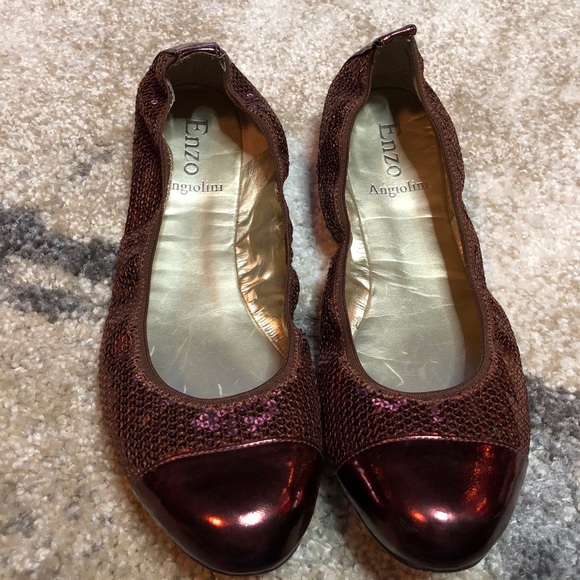 enzo angiolini ballet flats